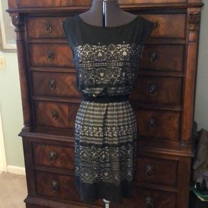 Max Studio black Cut Out Dress